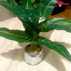 Disco ball artificial fake plant